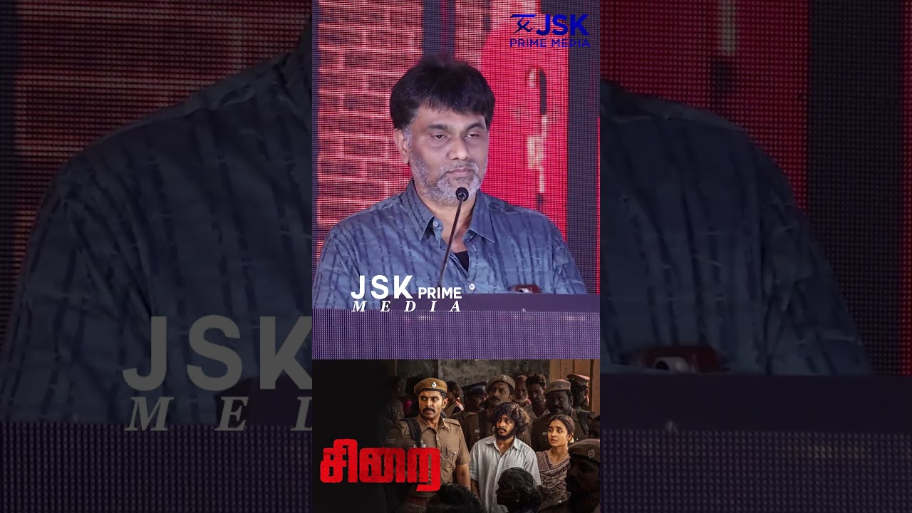 Producer Lalit Kumar Speech | Sirai Movie | Pre Release Event | JSK