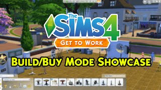 The Sims 4 Get To Work: Build/Buy Mode Showcase