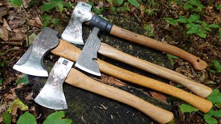 Premium Axe Showdown Gransfors Bruk vs Council Tool vs Hardcore Hammers/ Hardcore Hatchets