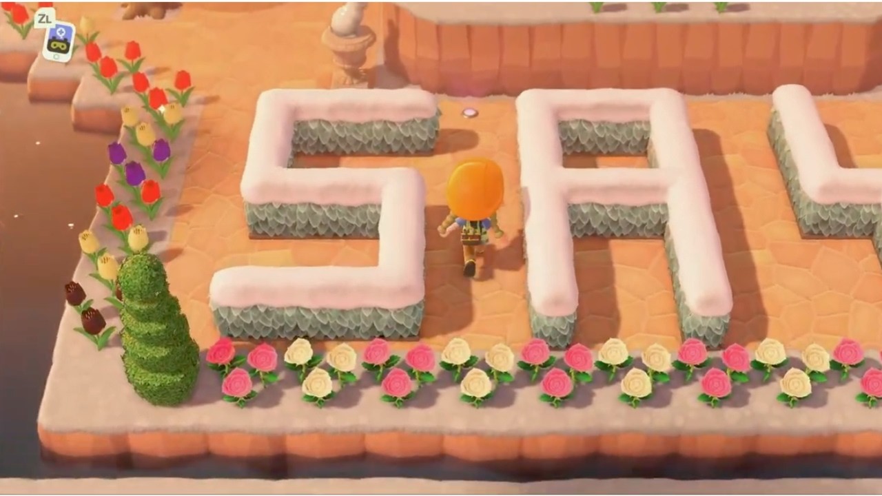 【あつまれどうぶつの森】うさぎの丘の周辺を整備したい②