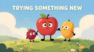 Alfie Apple and the Windy Hill 🍎 | A Gentle Story About Courage & Trying Something New screenshot 3