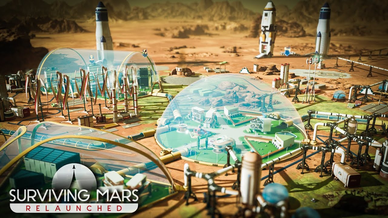 I Spent 4000 Days in 'Surviving Mars' BIGGEST Update Ever... (Relaxing Longplay)