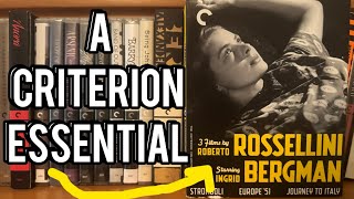 The Criterion Collection 3 Films of Rossellini and Bergman: Essential Cinema for Your Collection 