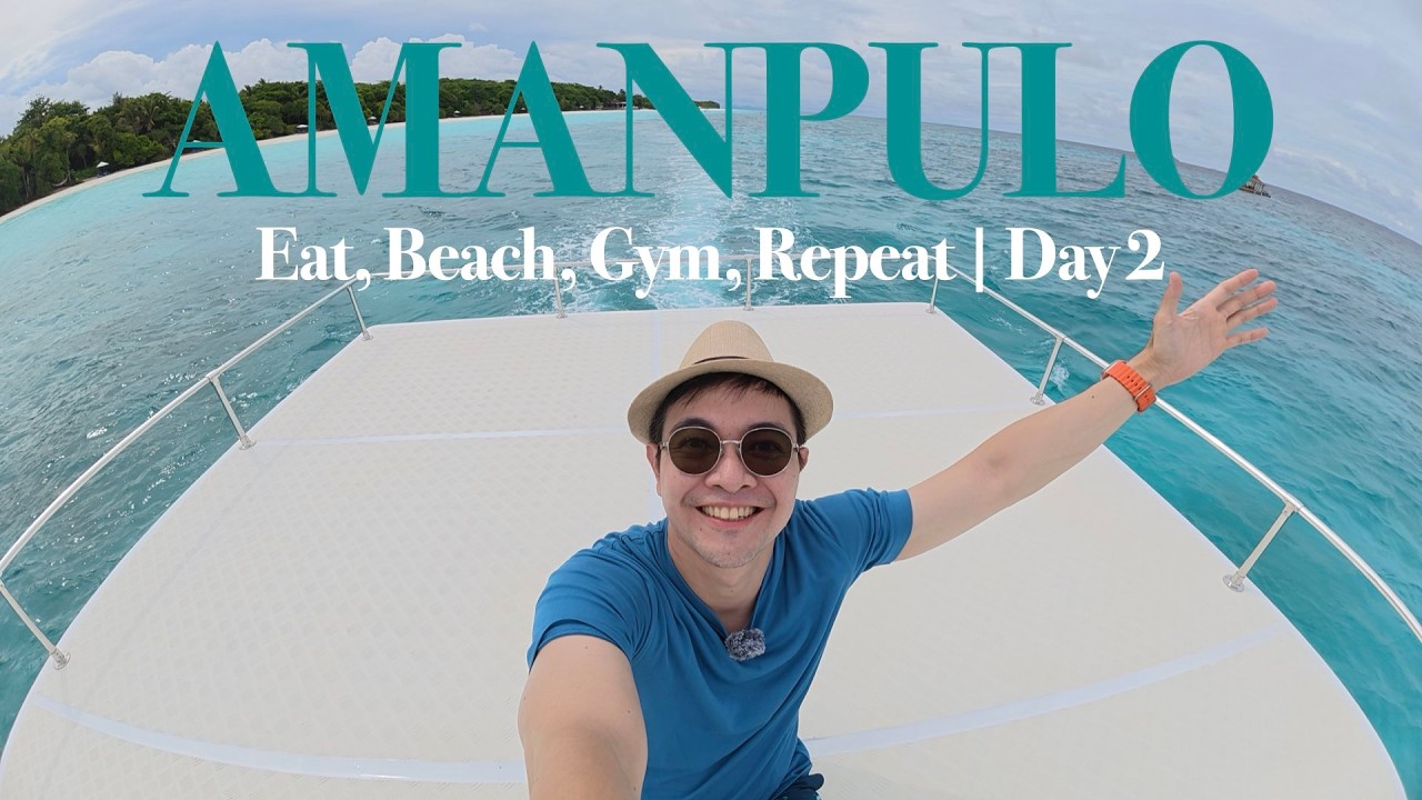 A Day in Amanpulo: Beach Breakfast, Snorkeling, Gym & Japanese Dinner (Day 2)