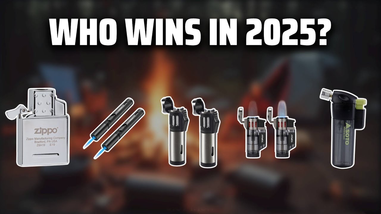 Пять лучших карманных зажигалок 2025 года — обязательно к просмотру перед покупкой!