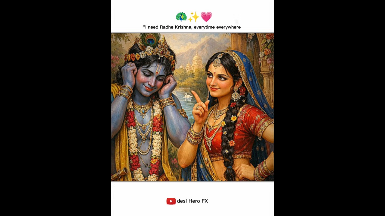 Radhe Krishna Ananya Prem #viralvideo #love