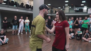 RZC 2023 Maxim Chistokletov and Oksana Zemtsova Zouk demo