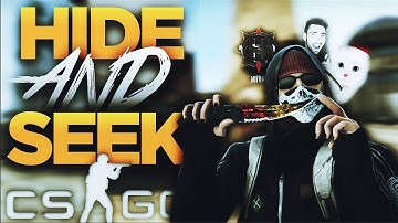 CS:GO HIDE & SEEK! (CS:GO CUSTOM MAP FUNNY MOMENTS)