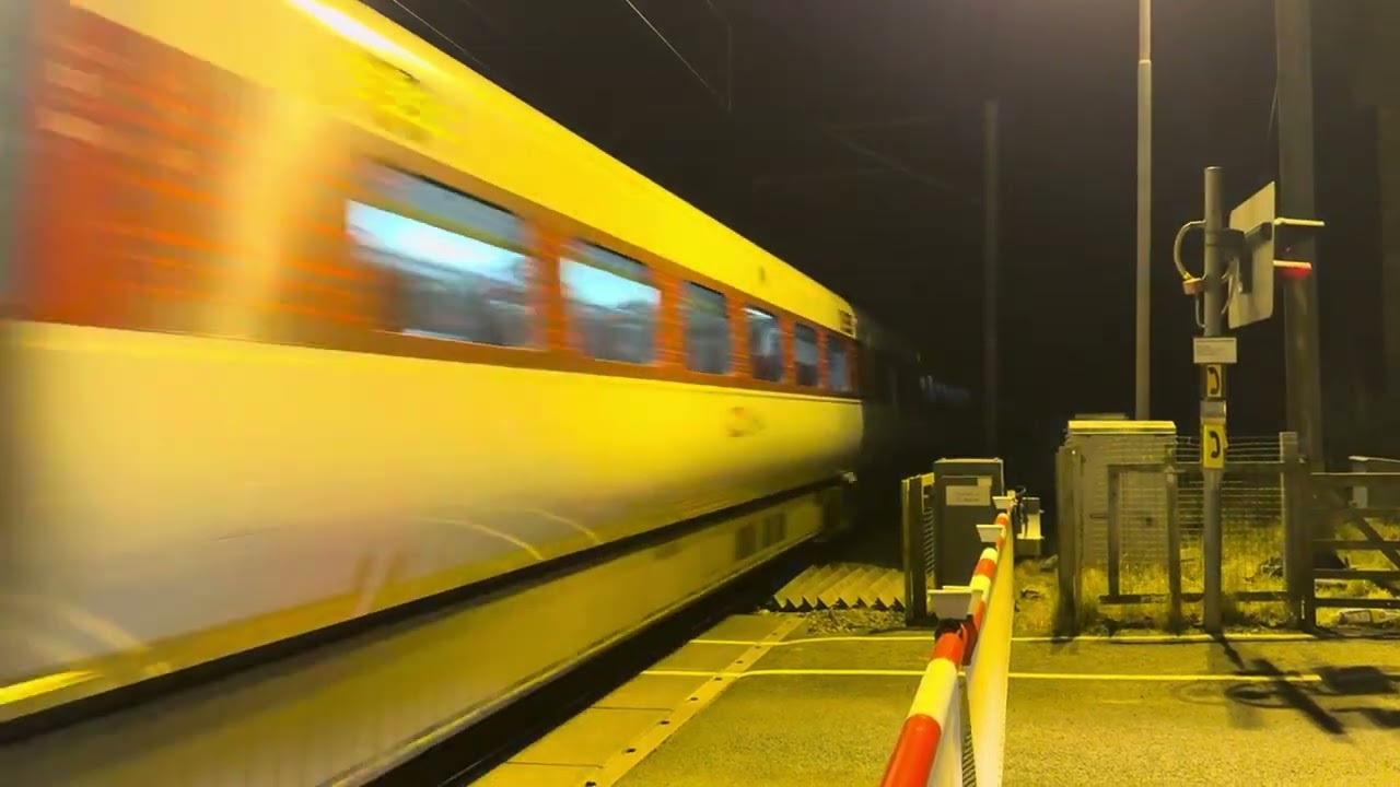 Chathill Station Level Crossing (Northumberland) Friday 07.02.2025