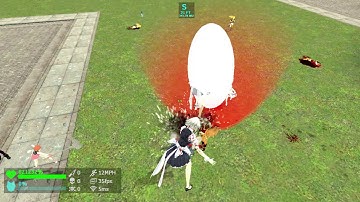 Touhou Project SNPCs : Sakuya vs RWBY