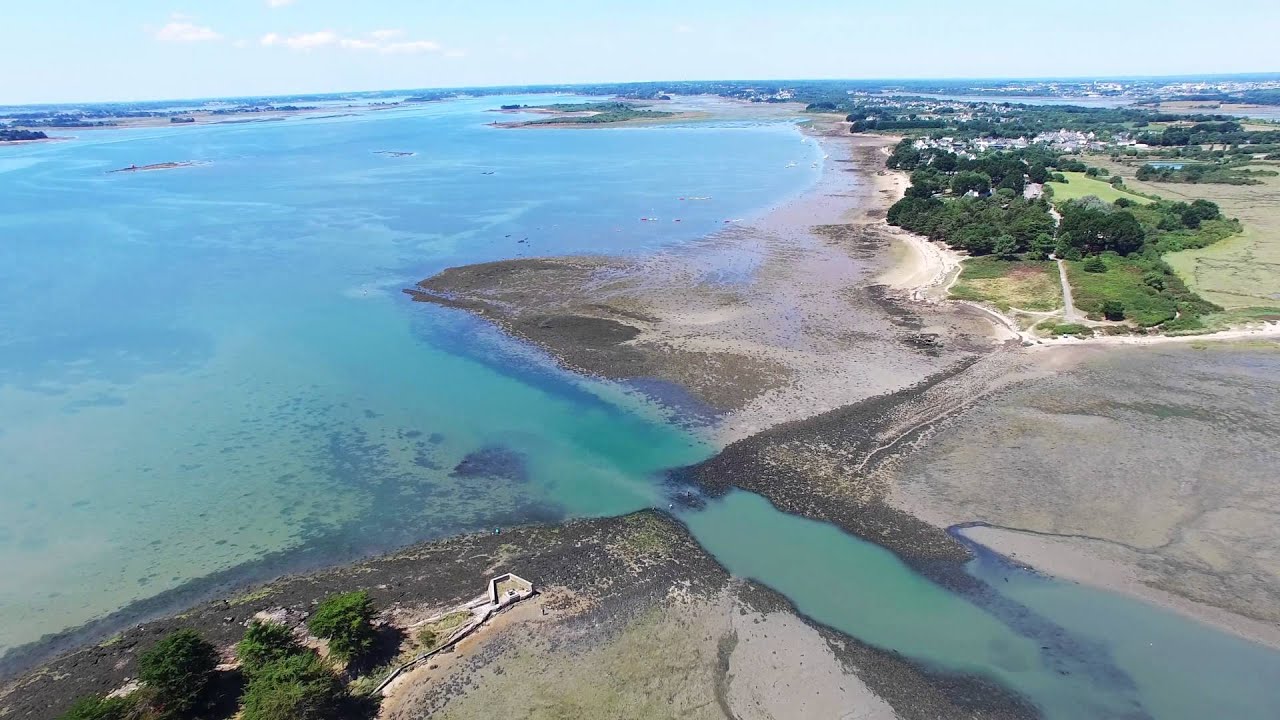 Pêche au bar, Séné (56), Ile de Béchit/Pointe du Bill 4K - YouTube