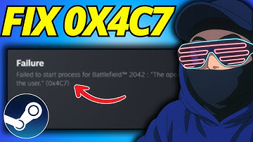 Fix The Operation Was Canceled By The User 0x4c7 Error on Steam (2025)
