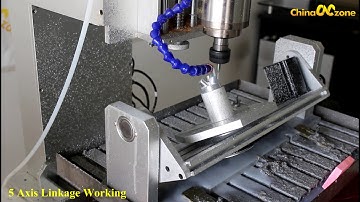 5 Axis CNC Linkage Working Video from ChinaCNCzone