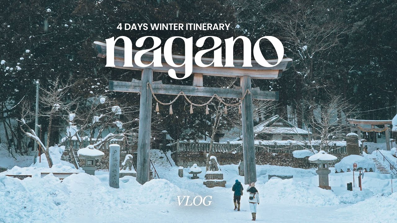 A magical 4-day winter escape in Nagano | “Your Name” spot, snow monkey park, togakushi shrine