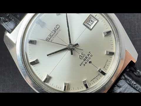 Grand Seiko GS Hi-Beat with crosshair dial reference 6145-8000