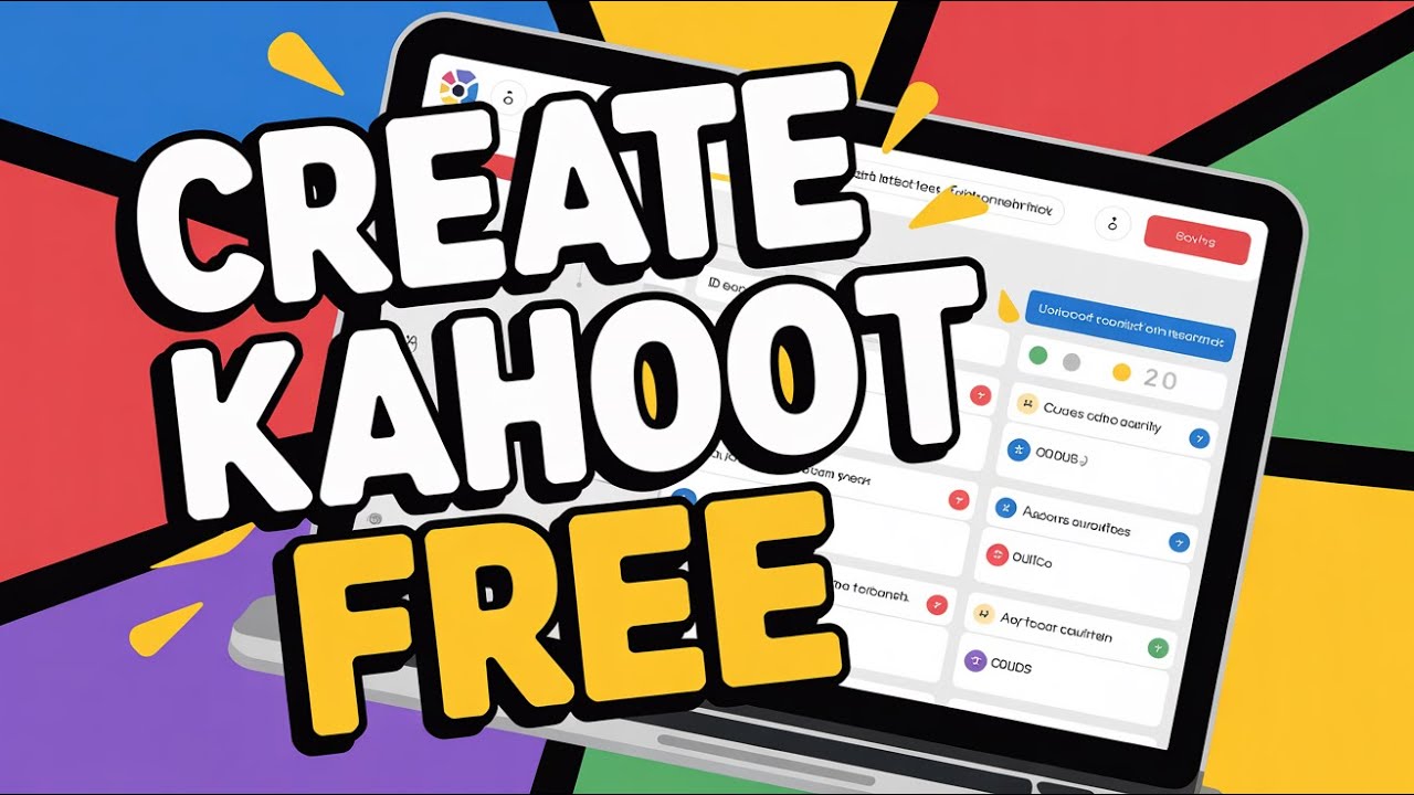 How To Create Your Own Kahoot Quiz Game For Free - YouTube
