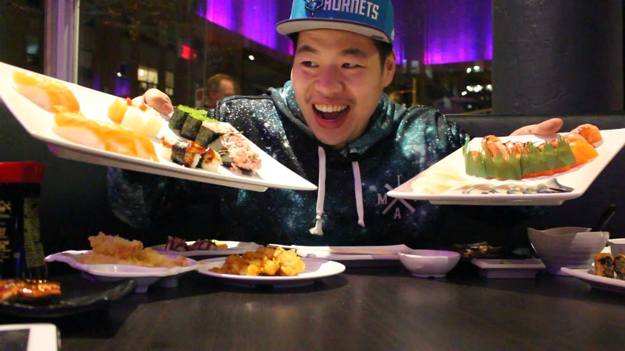 Unlimited Sushi & Japanese Food - Mukbang Ep 7 - YouTube