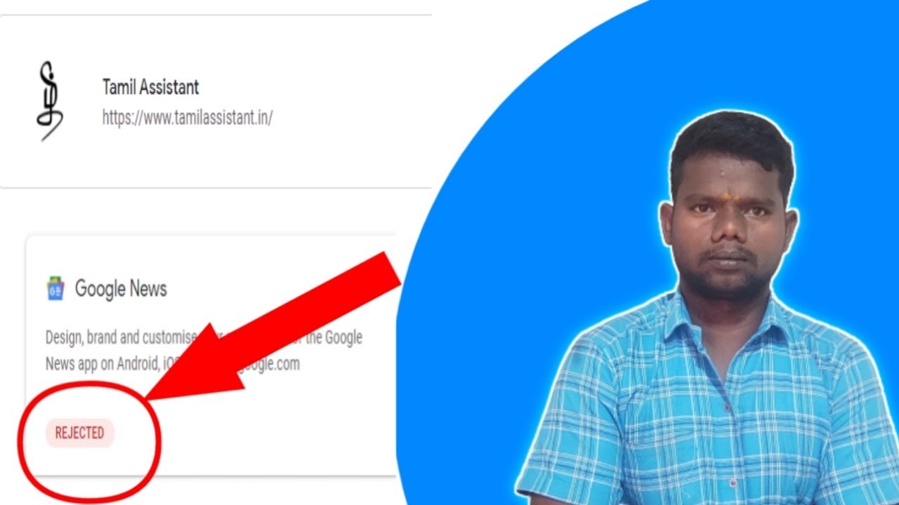How To Submit Your Site on Google News rejected and Get Approval Tamil  google news approval 2022