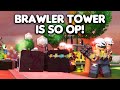 This new brawler tower is just too op  tds roblox