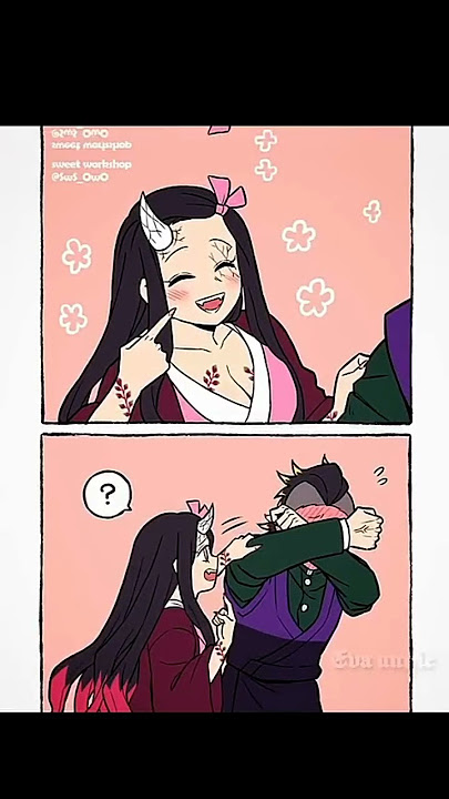 #nezuko and Gania #demonslayer
