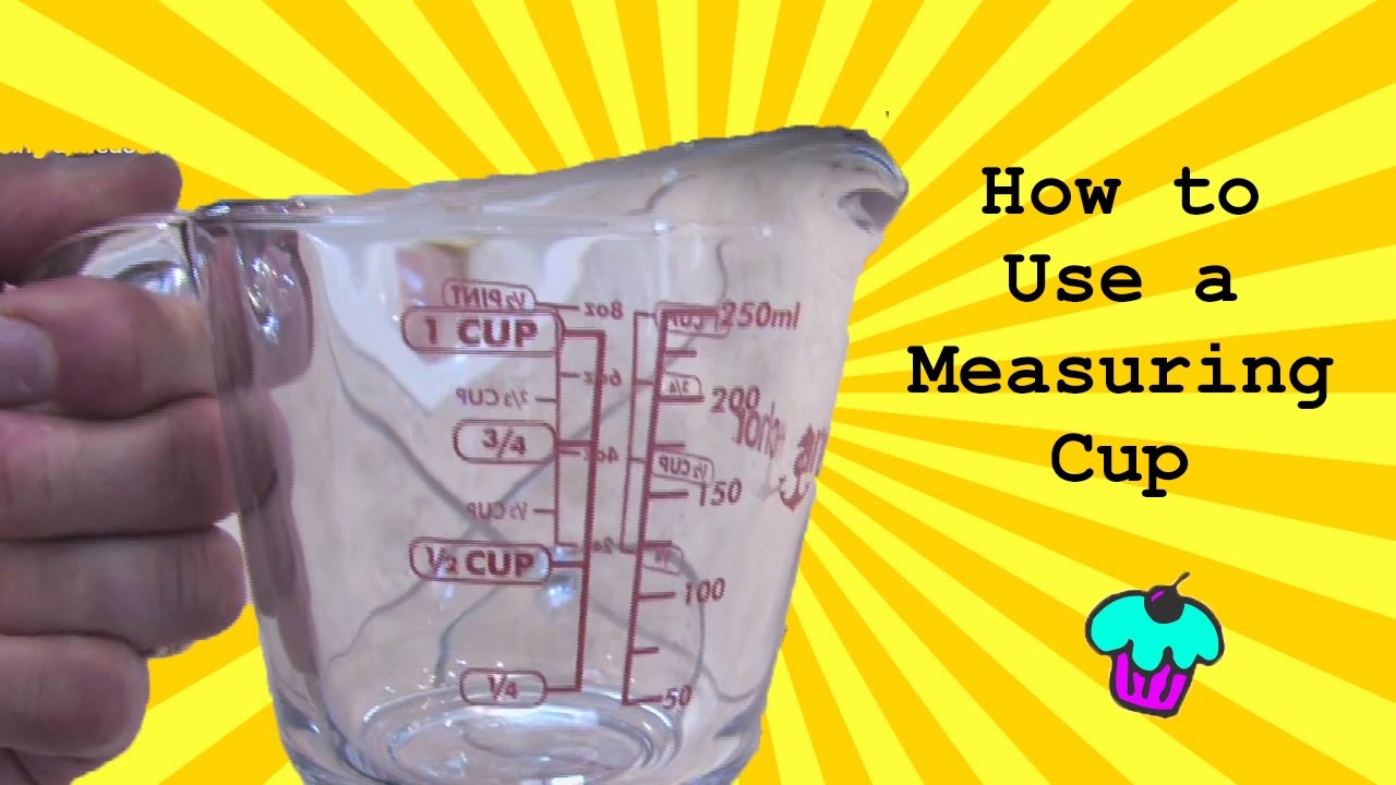 Using A Measuring Cup