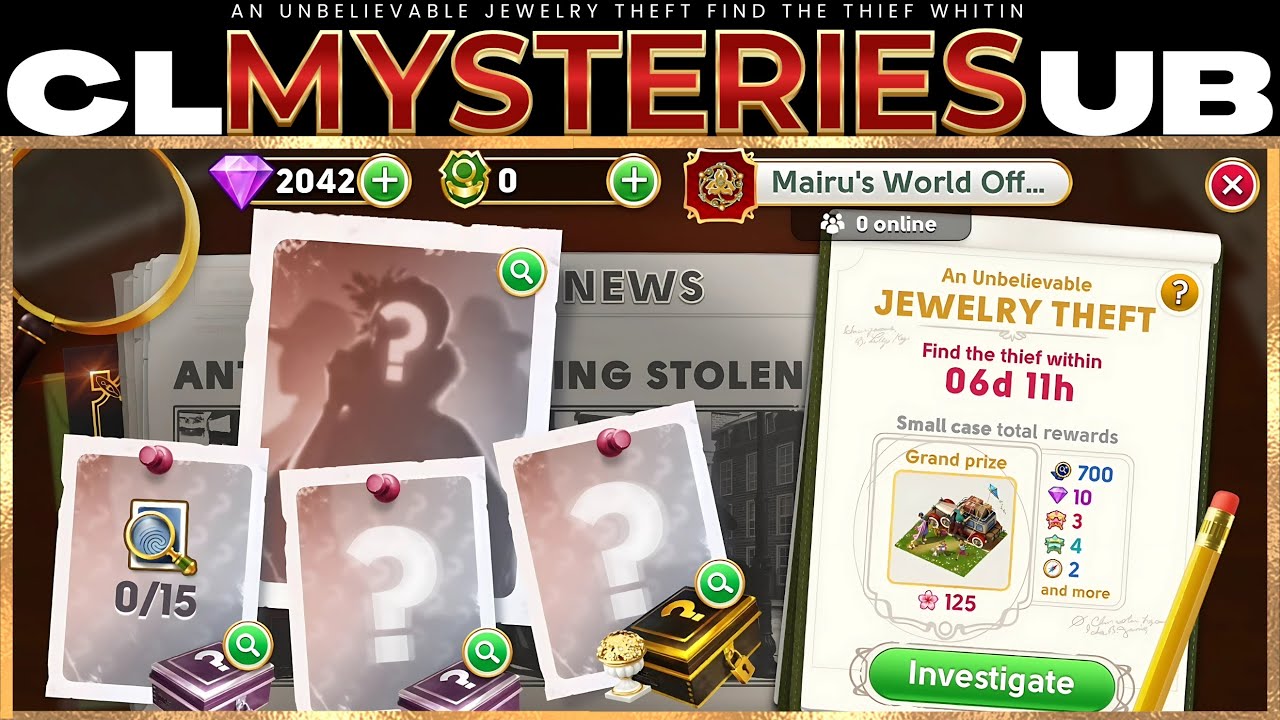 JUNE'S JOURNEY CLUB MYSTERIES 14 APRIL to 20 APRIL 25, AN UNBELIEVABLE JEWELRY THEFT | 4K ULTRA HD