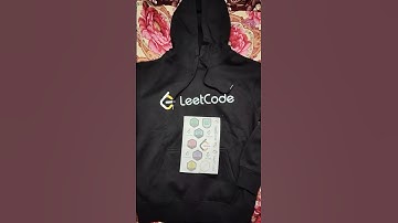 Leetcode Hoodie Unboxing. Single in World  #innovativedeveloper #leetcode #leetcodedailychallenge