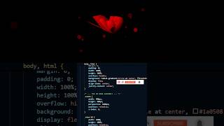 3D Cinematic Rose Animation 🌹 | Pure HTML CSS JavaScript | Creative Web Design  #coding #htmlcssjava