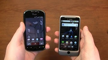 T-Mobile G2 vs. myTouch 4G Part 1