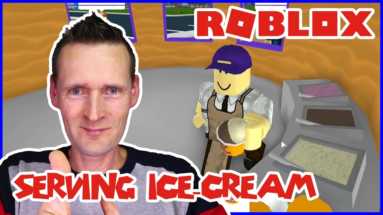 Welcome To Bloxburg Serving Ice Cream Youtube - roblox bloxburg karinaomg