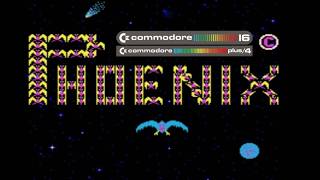 Commodore 16 / Plus 4 - Phoenix Recovered (2021) Gameplay Della Fenice In Real Hardware