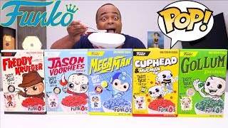 FunkO's Cereal Taste Test! [5 NEW BOXES!] [Funko Weekend]