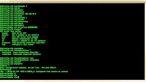 Server Load Balancing lab in GNS3