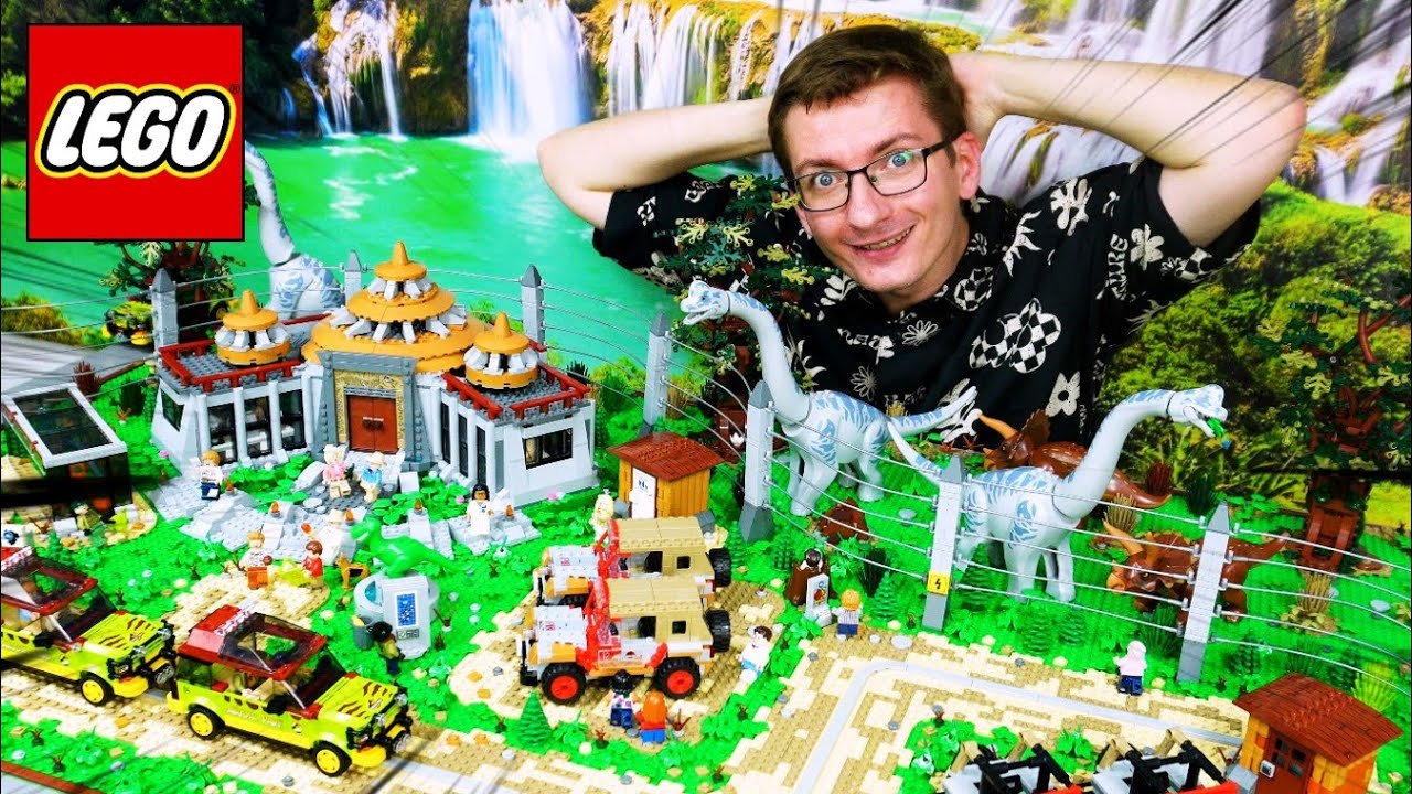 CENTRUM PARKU JURAJSKIEGO! 🦕 | Maciek i Klocki