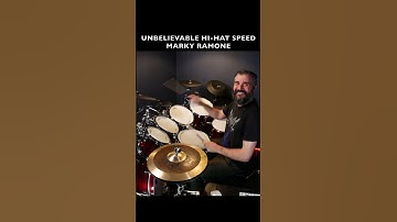 Thumbnail of UNBELIEVABLE HI-HAT SPEED - MARKY RAMONE - RAMONES - Loco live - Gimme Gimme Shock Treatment