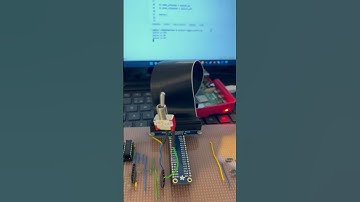 Raspberry Pi 4 Model B - Digital Input Demo with Toggle Switch ON/OFF.