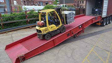 Thorworld Industries - Container Loading Ramp / Yardramp