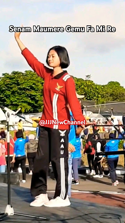 Senam Maumere Gemu Fa Mi Re Bersama #drumband #senam #maumere