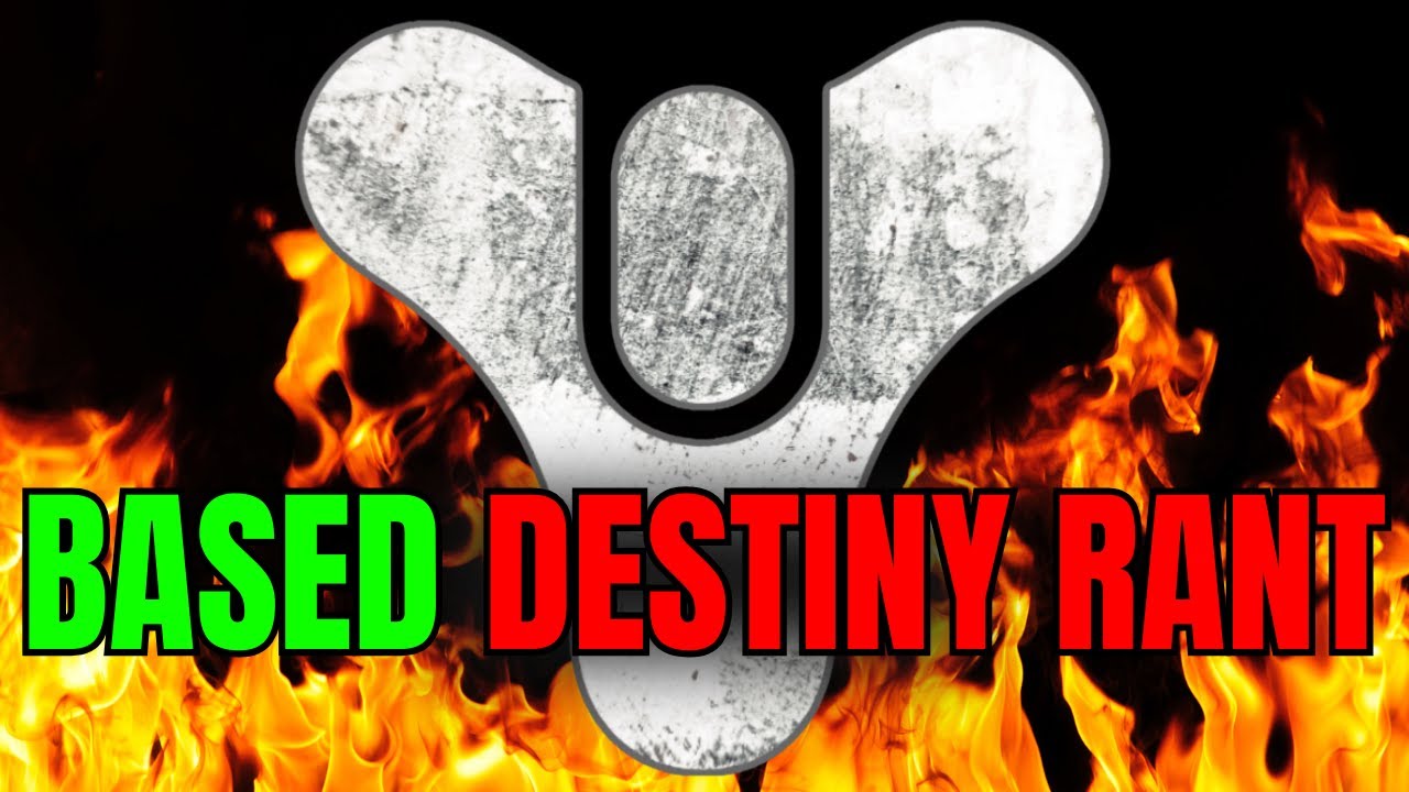 Самая обоснованная тирада игрока Destiny.