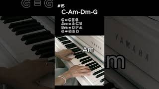 Mastering Chords #15: C-Am-Dm-G Progression 🎹 | Jazz Hanon