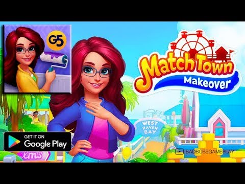 Match Town Makeover - Android Gameplay HD