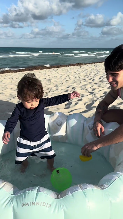 Día de playa 💛 #augustogimenez #shorts