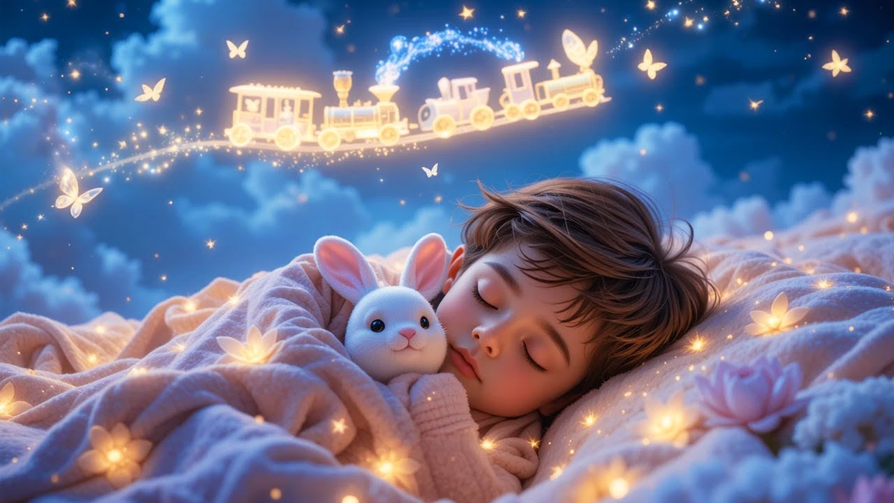 Put Your Baby to SLEEP FAST 🚂✨ DREAMLAND TRAIN Lullaby - KIDSLAB | Nursery Rhymes