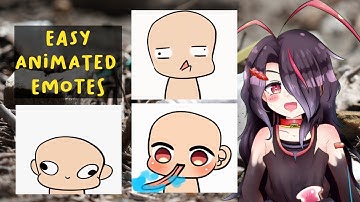 Easy Animated Emotes Tutorial | Clip Studio Paint