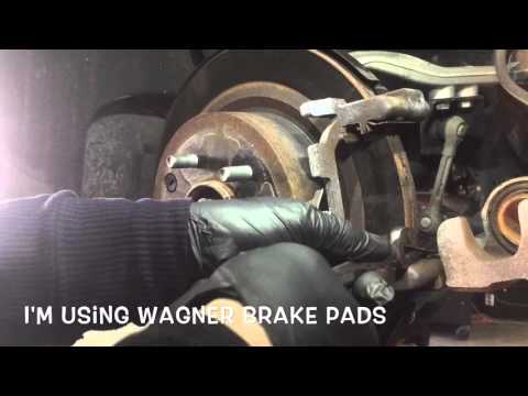 How To Replace Infinity G37 Rear Brake Pads