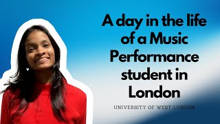 A day in the life of a Music Performance student in London | University of West London