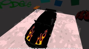 3DRad - Testing my little Car Showroom