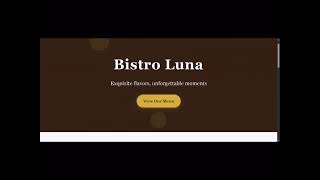 Modern Restaurant Website Demo | Professional Web Design Services