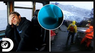 HUGE Storm Hits The Titan Explorer - Steering GONE At Sea! | Deadliest Catch