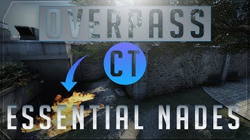 CS:GO Overpass Essential Utility on CT Side for 128 tick | 2020